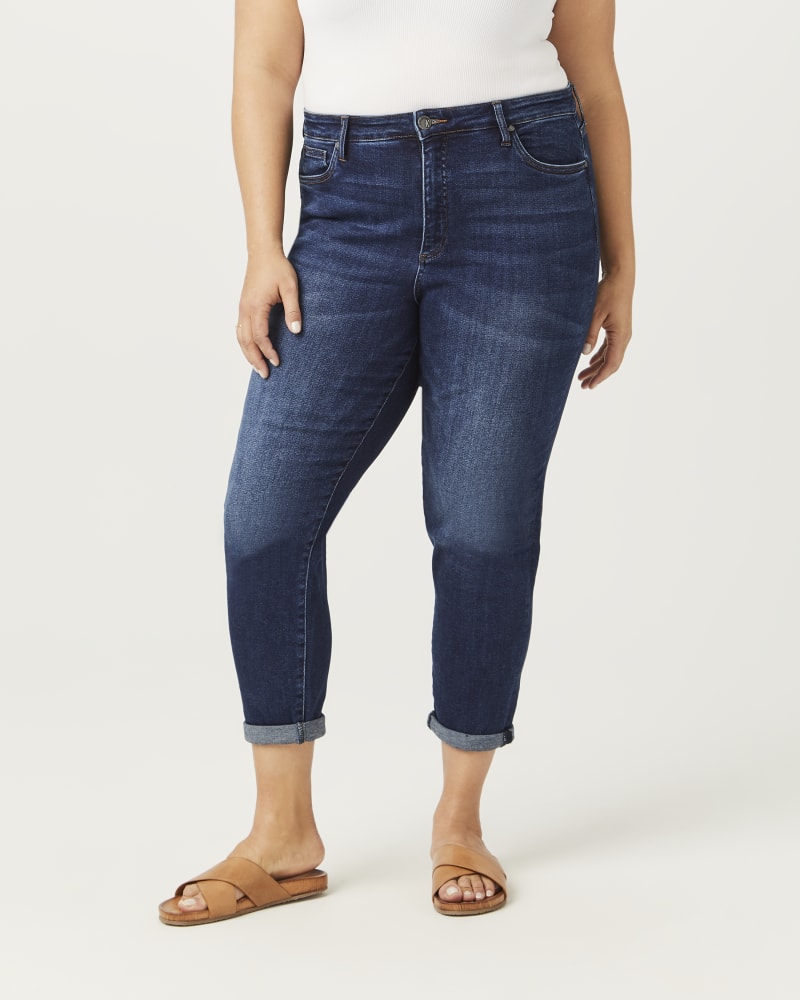 Front of plus size Rachel Boyfriend Jeans by Kut From The Kloth | Dia&Co | dia_product_style_image_id:153561